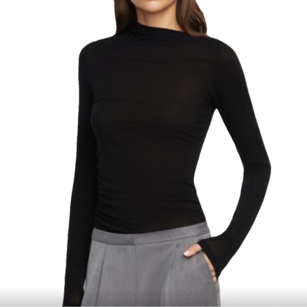 Modern Citizen Black Long Sleeve Top